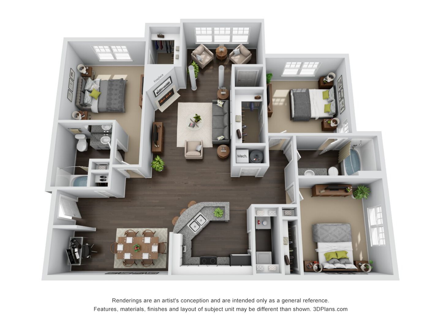 Birmingham Apartment: 101 Leaf Lake Blvd