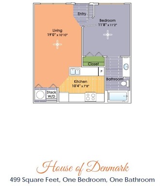 ZZZ One Bedroom (Rare Floorplan!) – photo 1