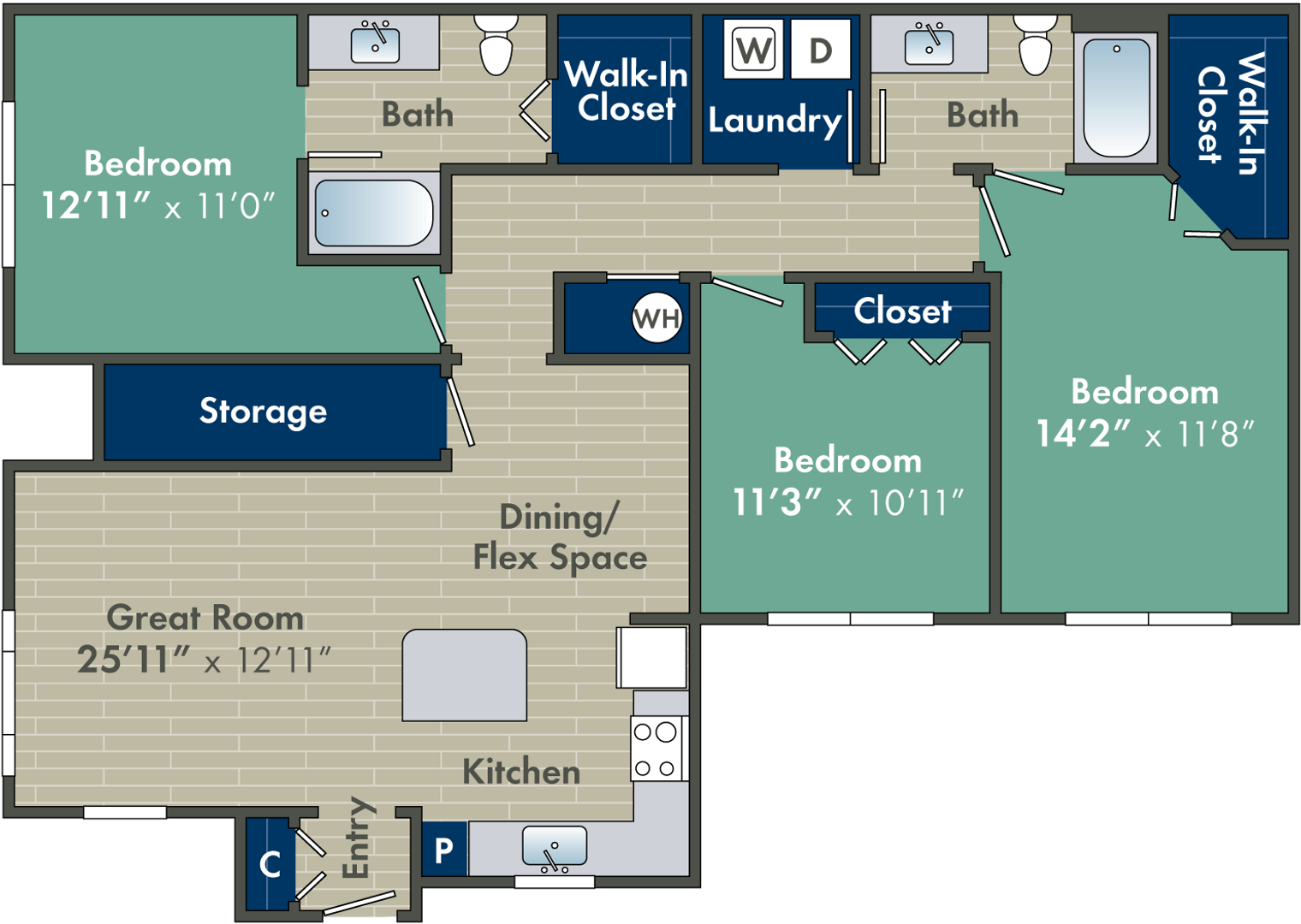 Maryville Apartment: 1000 Infinity Drive
