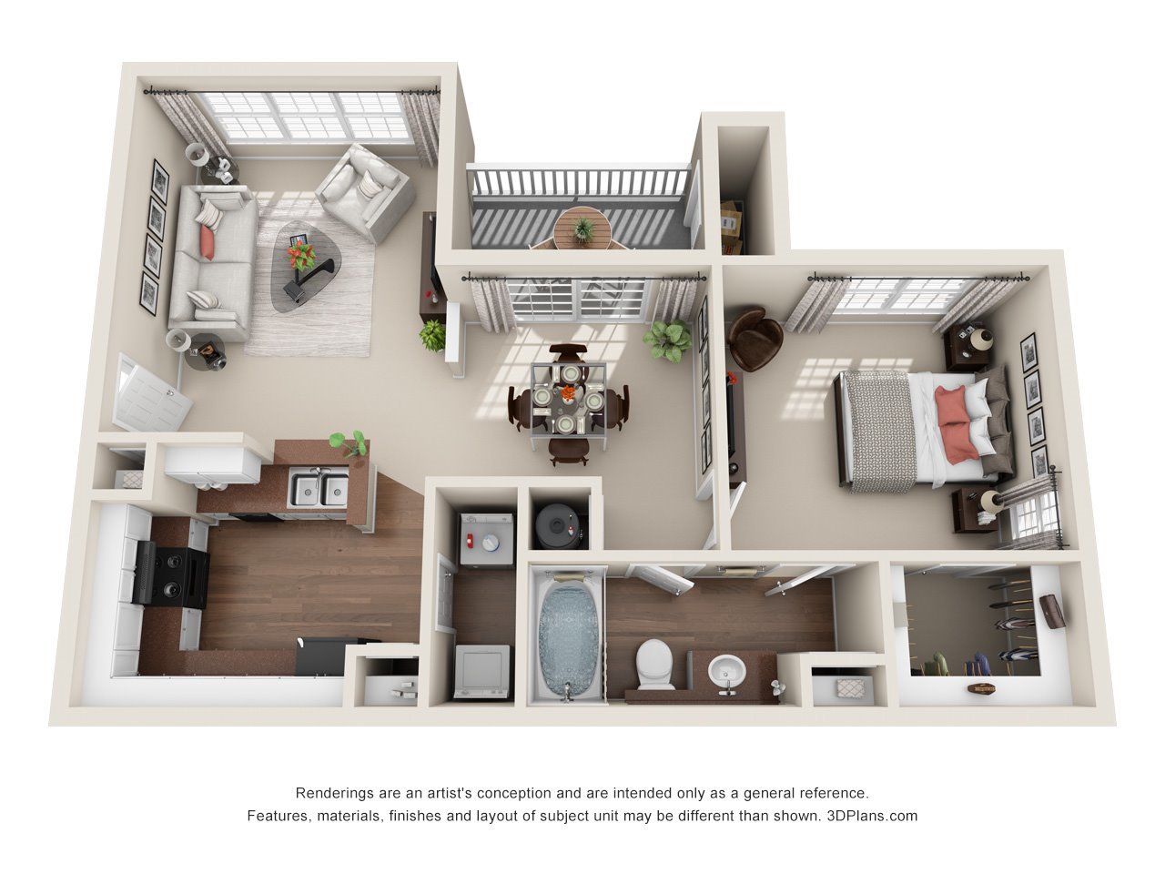 Columbia Apartment: 811 Polo Road