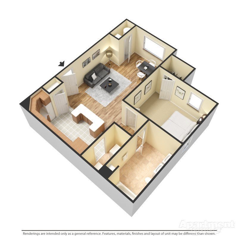 Mobile Apartment: 3220 Cottage Hill Road
