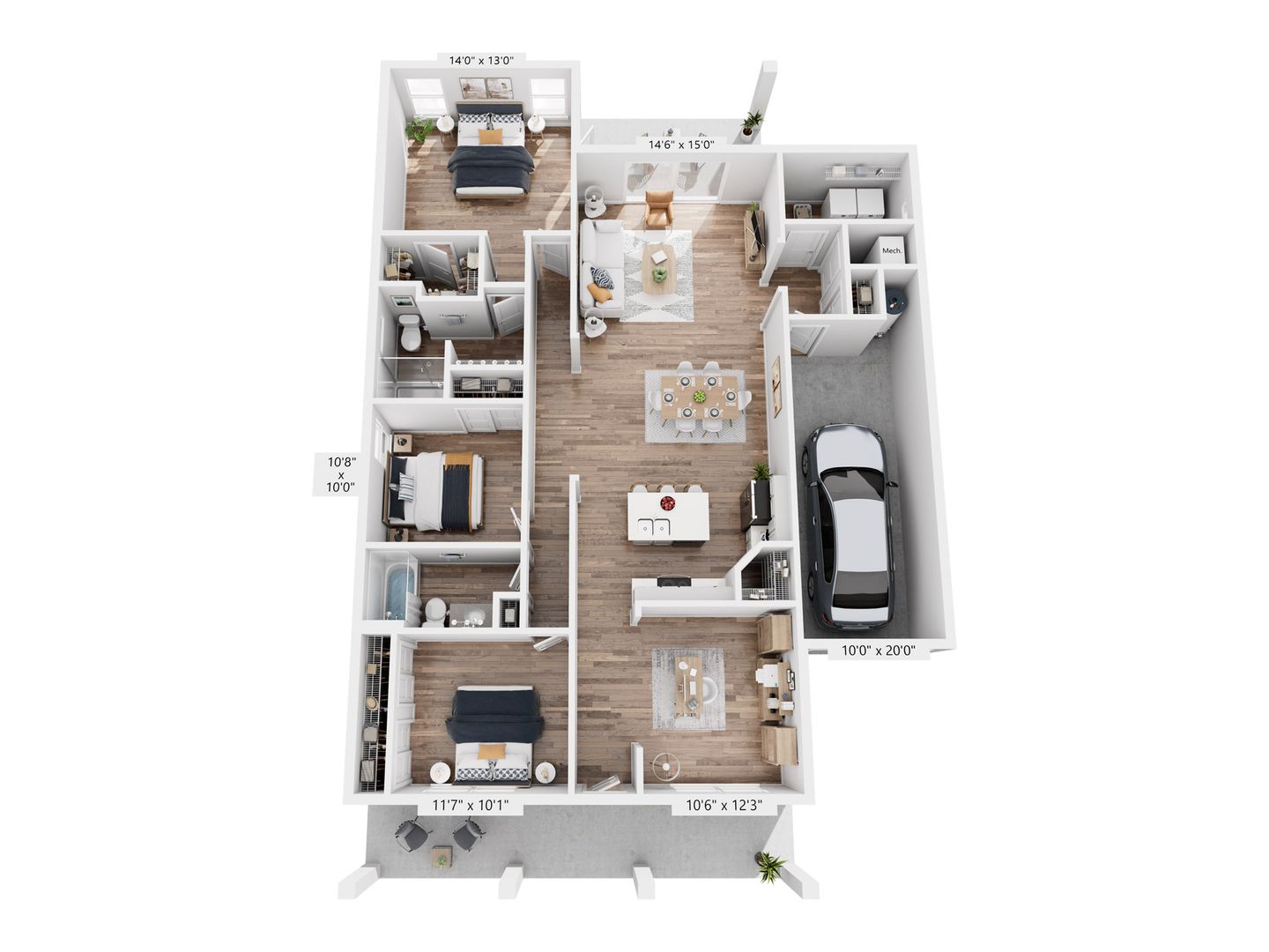 Gainesville Apartment: 144 NE 37th Place