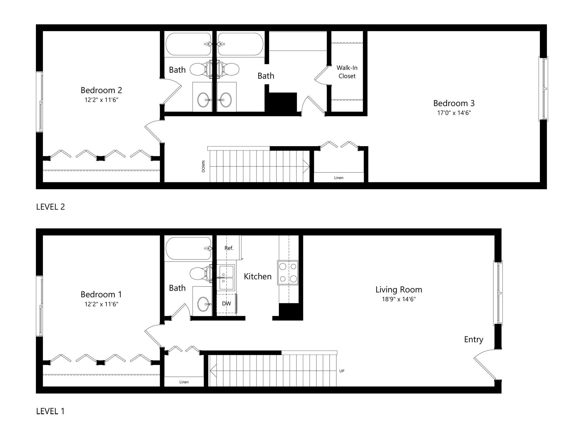 3 BEDROOM TOWNHOUSE – photo 1