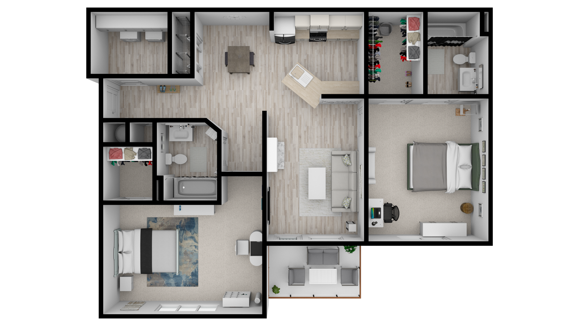 Scott Depot Apartment: 98 Devonshire Drive