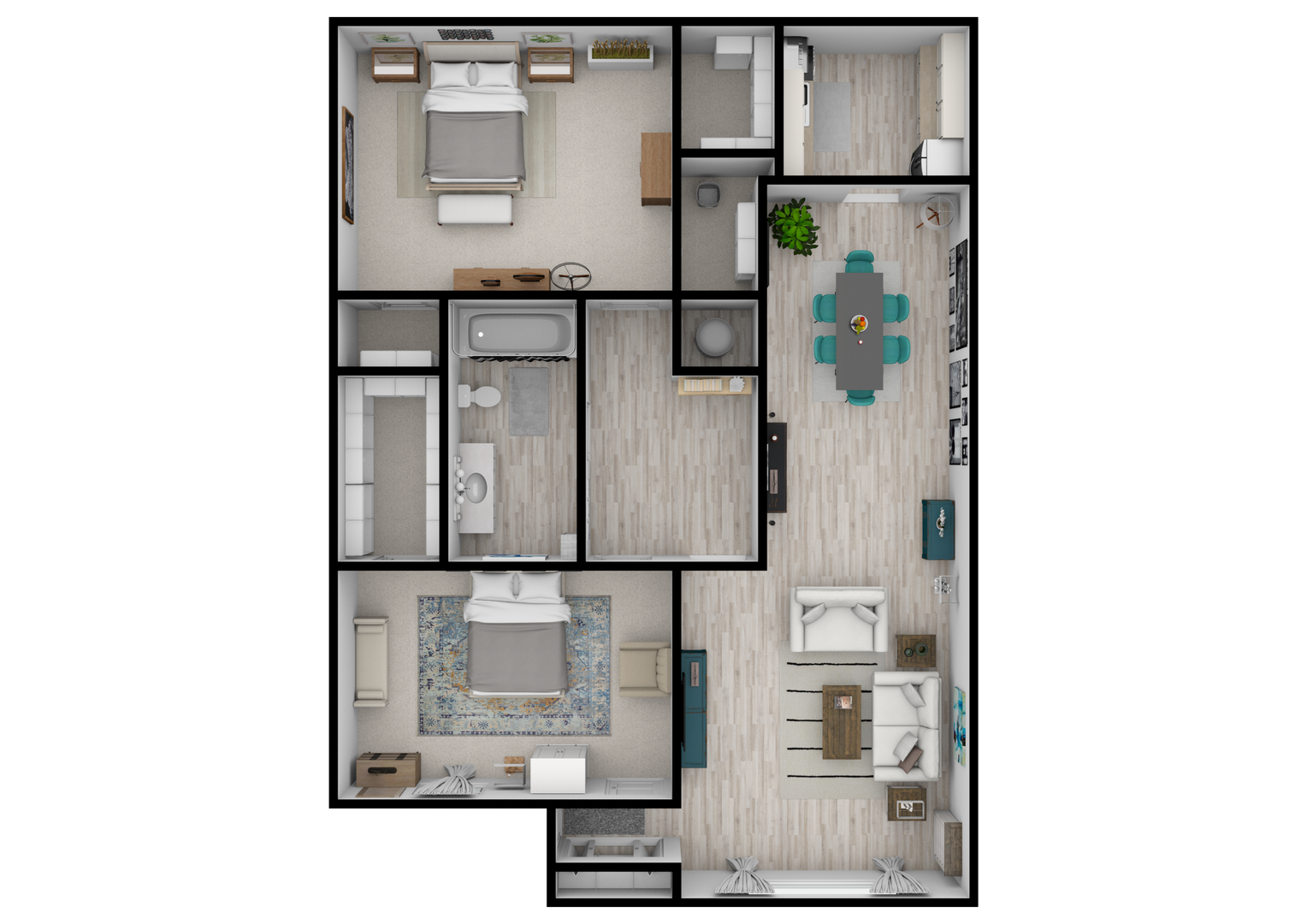 Little Rock Apartment: 2100 Rebsamen Park Road