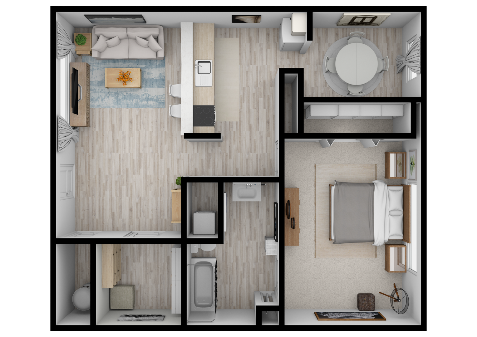 Little Rock Apartment: 2100 Rebsamen Park Road