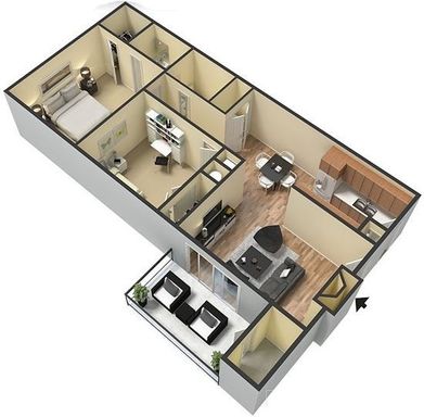 Tremendous 2 Bedroom Available in Gorgeous Community! Apply Now! – photo 1