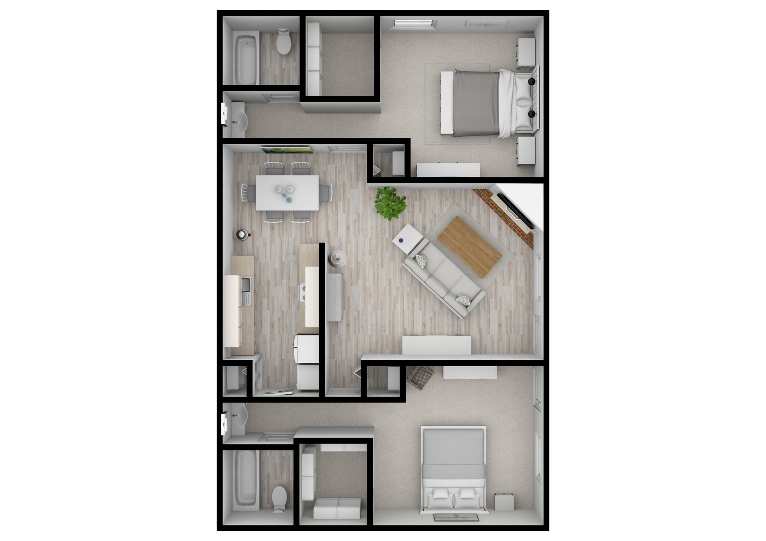 Little Rock Apartment: 1502 Green Mountain Drive