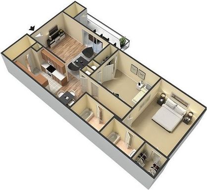 Tremendous 2 Bedroom Available in Gorgeous Community! Apply Now! – photo 1
