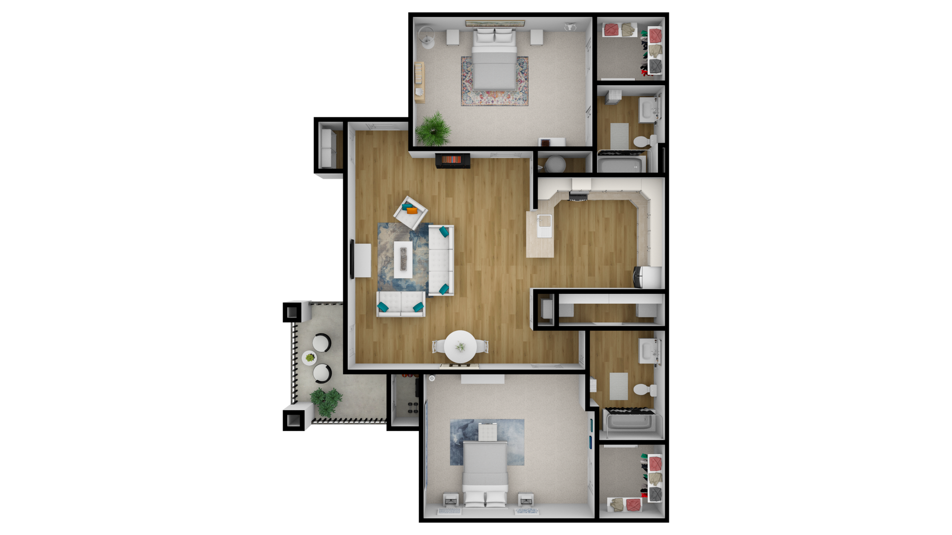 Broken Arrow Apartment: 1100 W. Tuscon Street