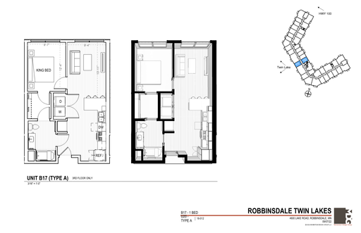 Find Your Escape at Reeve Lakeside in this Stunning One Bedroom Home – photo 1