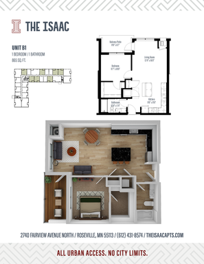 Spacious One-Bedroom w/ Large Walk-In Closet & Balcony – photo 1
