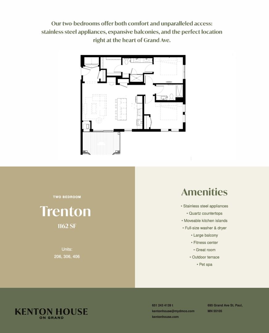 St. Paul Apartment: 695 Grand Ave