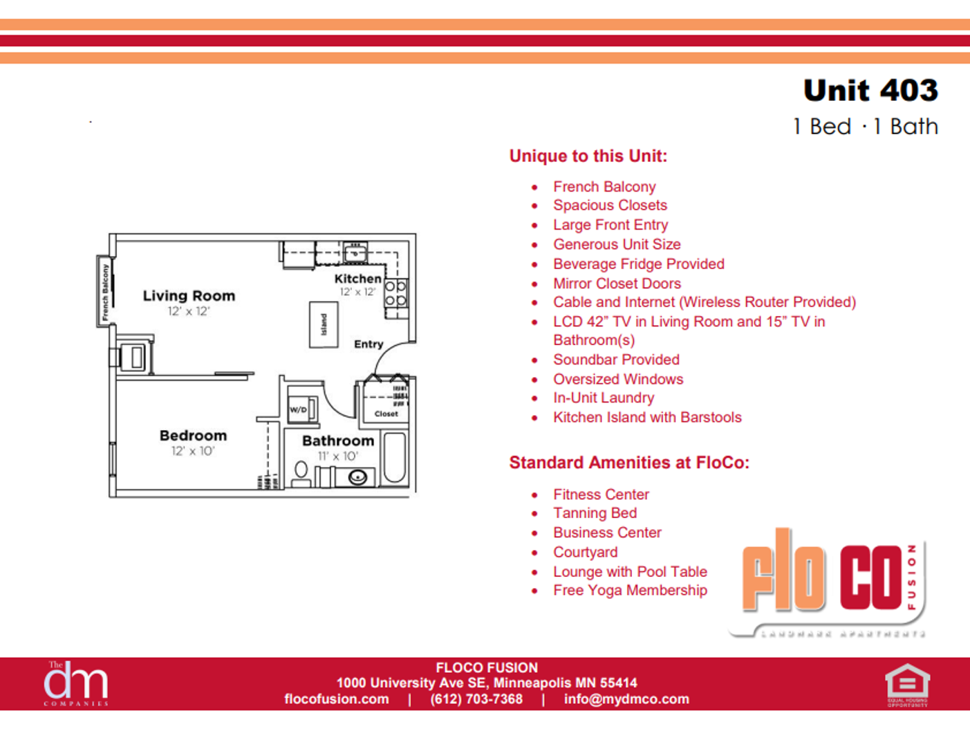 Minneapolis Apartment: 1000 University Ave SE