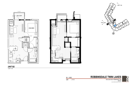 Find Your Escape at Reeve Lakeside. Spacious One Bedroom One Bath Home with Modern Finishes – photo 1