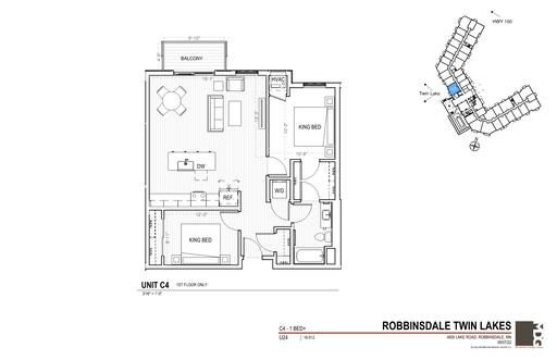 Elevate Everyday Living. at Reeve Lakeside in this Lakeside One-Bedroom Home with Den – photo 1