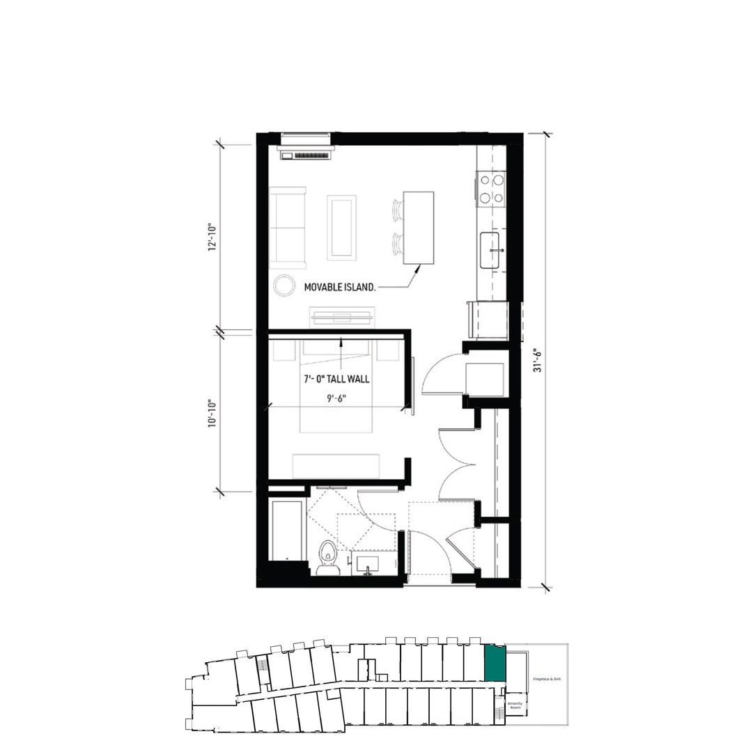 St. Paul Apartment: 84 W Water Street