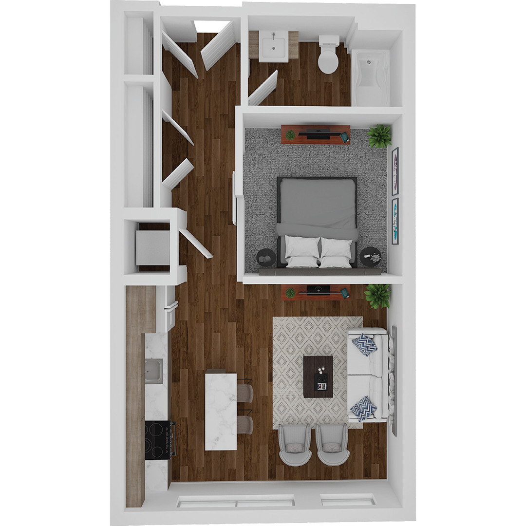 St. Paul Apartment: 84 W Water Street