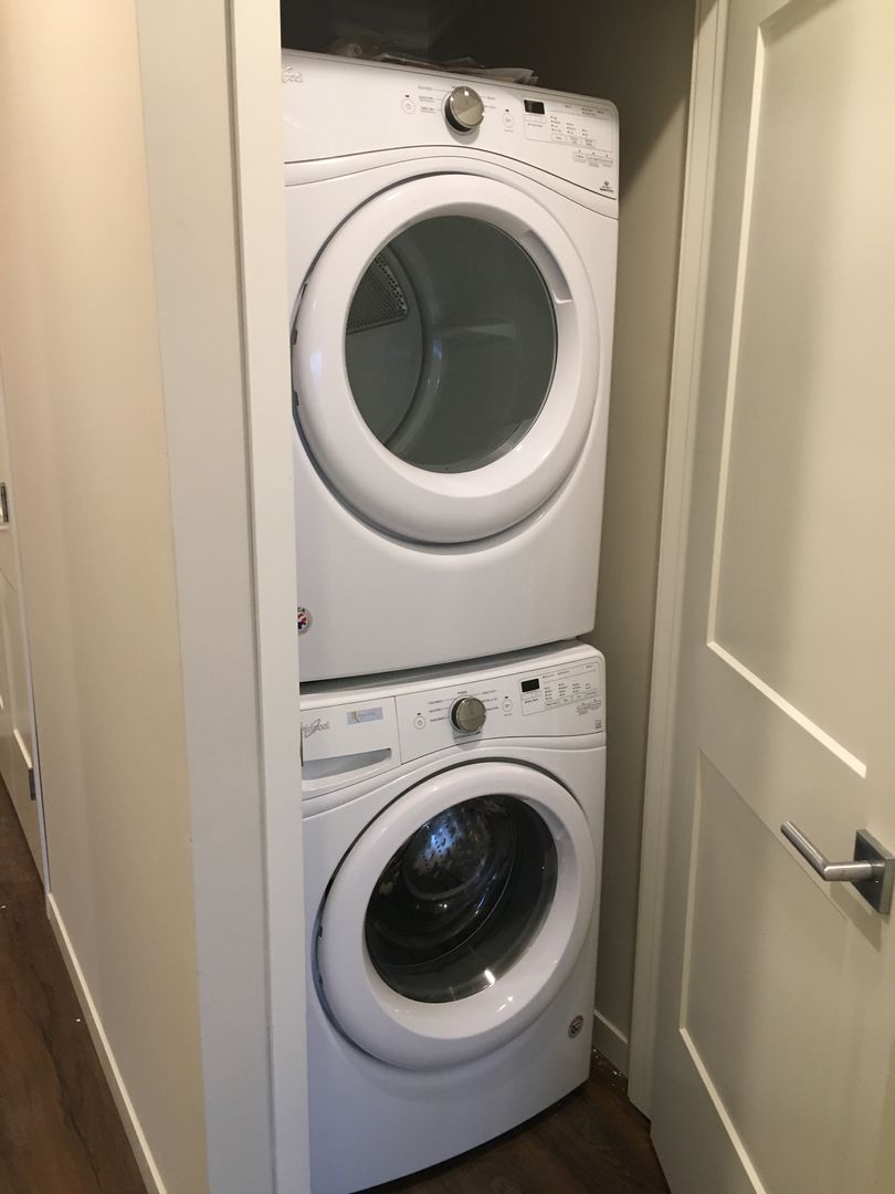 Laundry room at Riverwalk