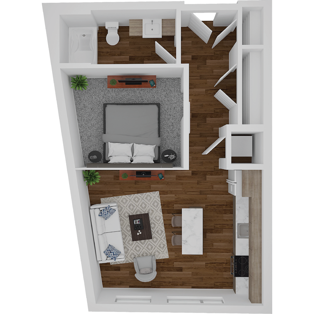 St. Paul Apartment: 84 W Water Street