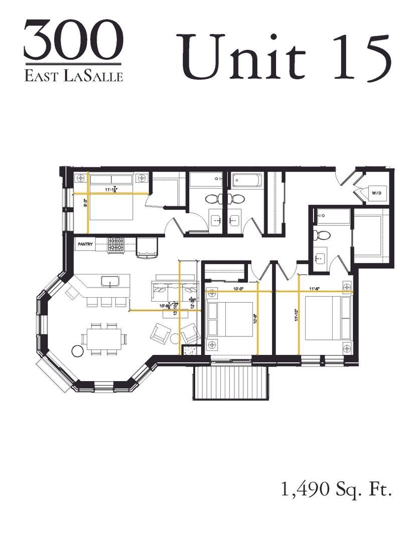 South Bend Apartment: 300 E LaSalle Ave