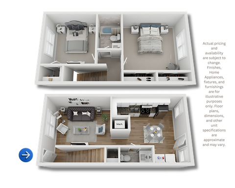 The Orchid | 2Bed 1.5Bath Townhome – photo 1