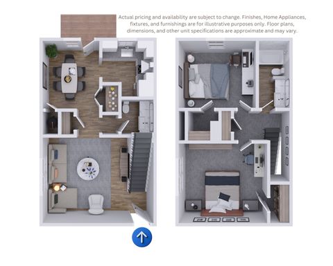 Cambridge | 2Bed 1.5Bath Standard Townhome – photo 1