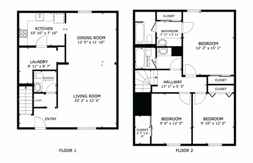 B1| 3Bedroom and 2.5Bath Standard Townhome – photo 1