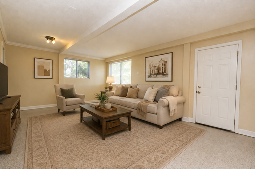 Private & Updated Duplex Near Hamilton Place | Gated Backyard – photo 1