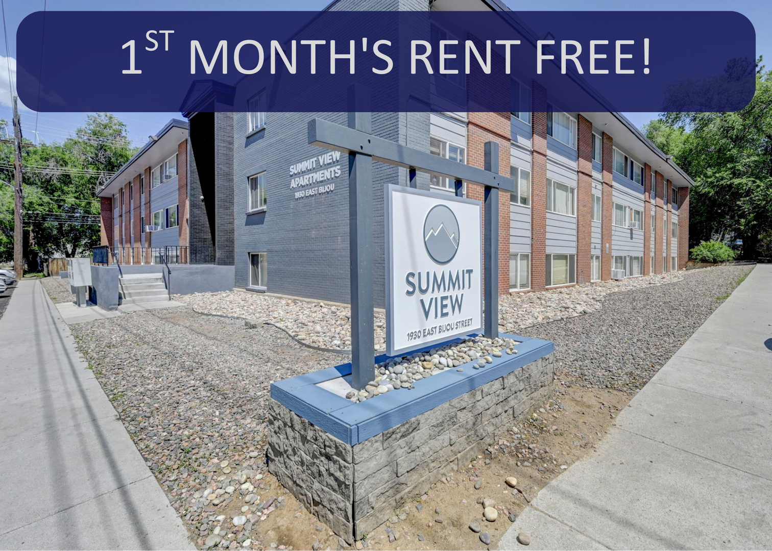 COLORADO SPRINGS Apartment: 1930 E BIJOU ST.