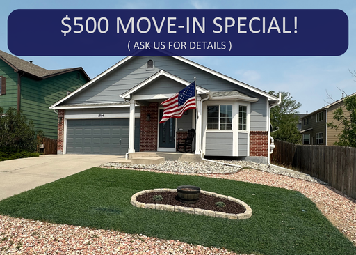 MOVE-IN SPECIAL - $500 OFF FIRST MONTH'S RENT - Bright rancher in Colorado Springs, unfinished basement, two car garage! – photo 1