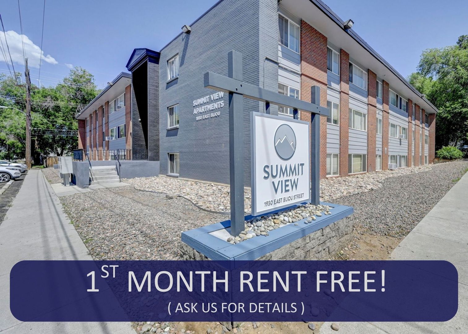 COLORADO SPRINGS Apartment: 1930 E BIJOU ST.