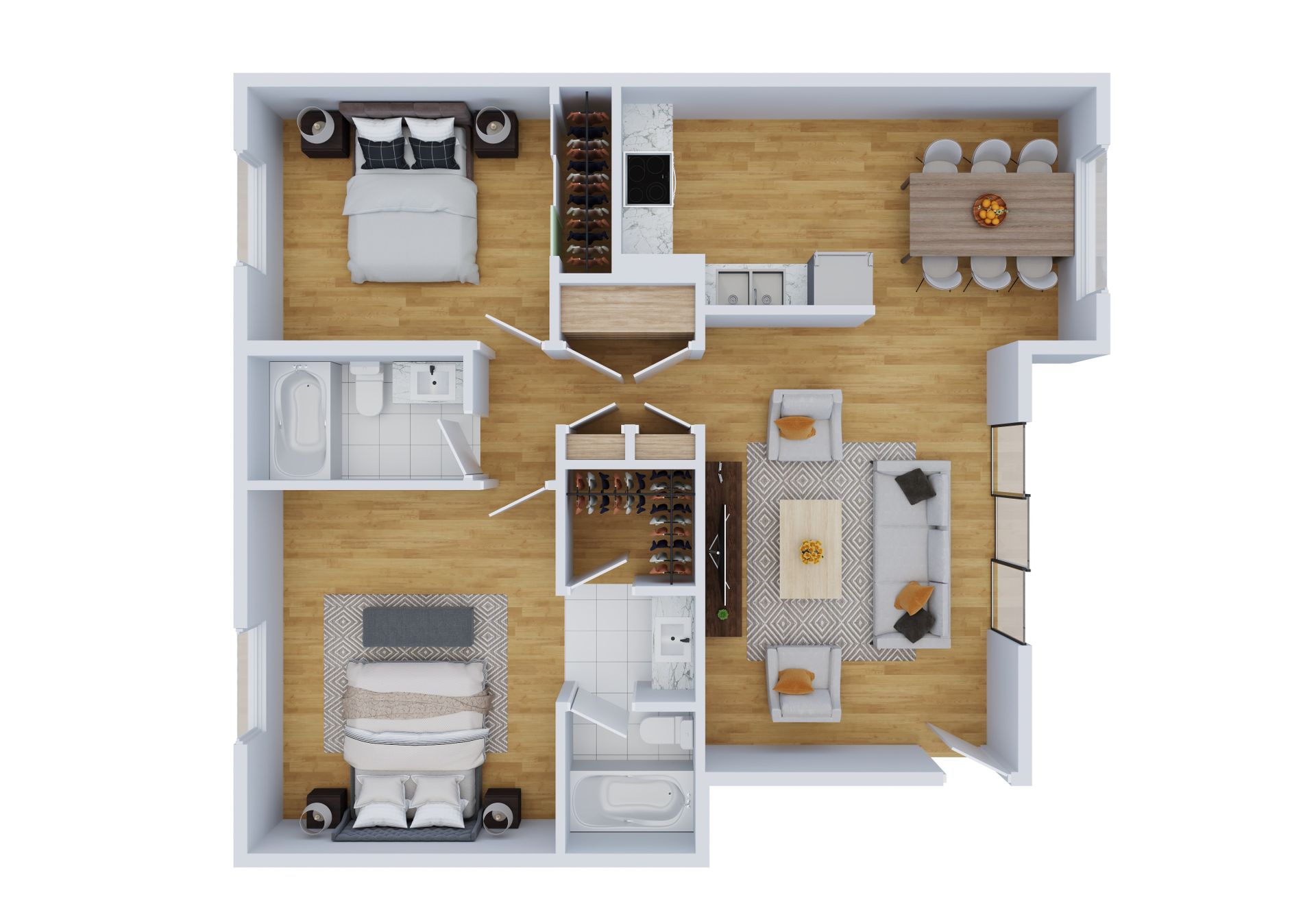 Redlands Apartment: 132 New York Ave
