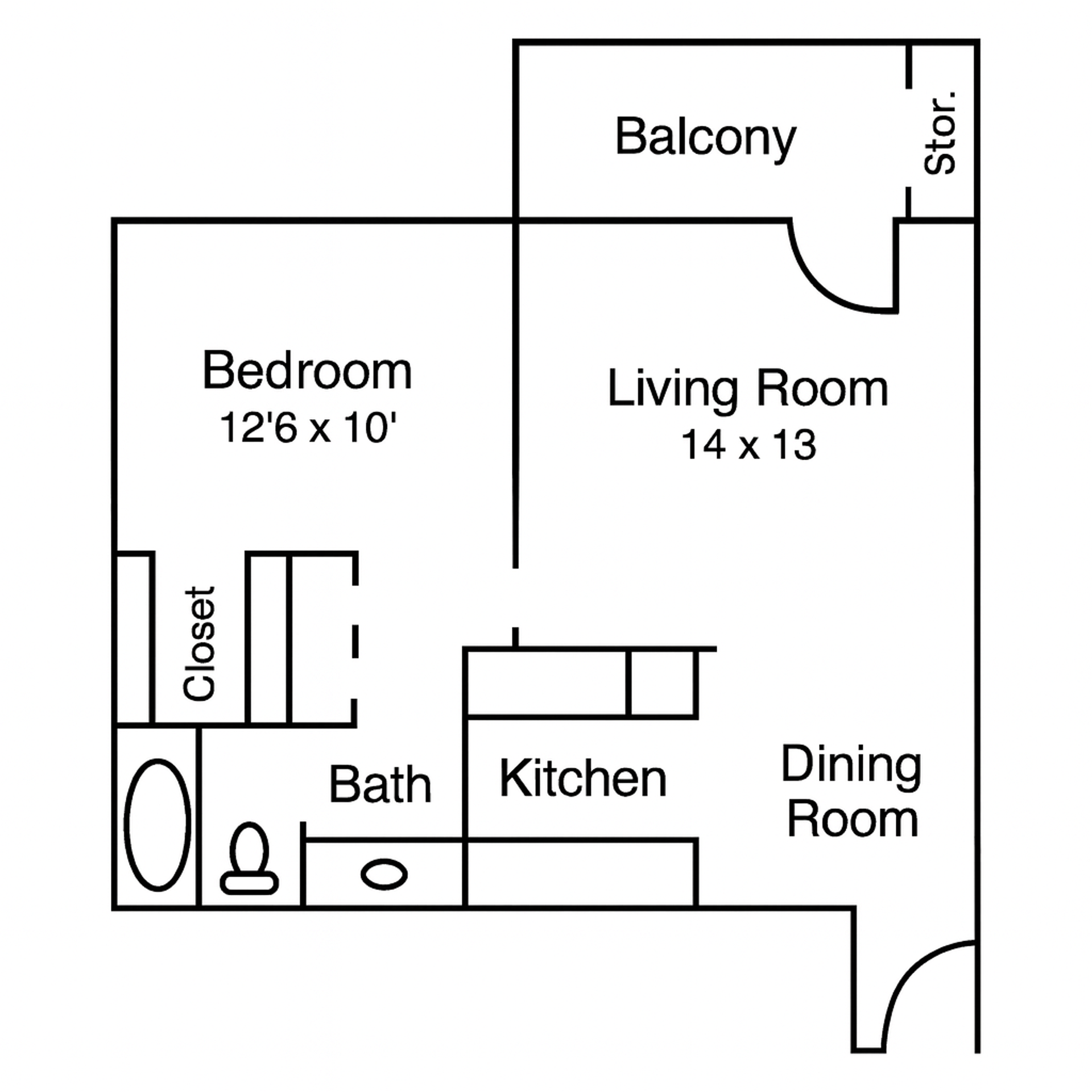 Tucson Apartment: 1300 E. Fort Lowell Rd