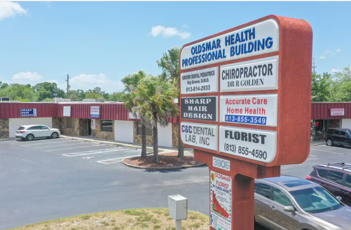 1,050 SF of Office/Medical Space Available in Oldsmar, FL 34677