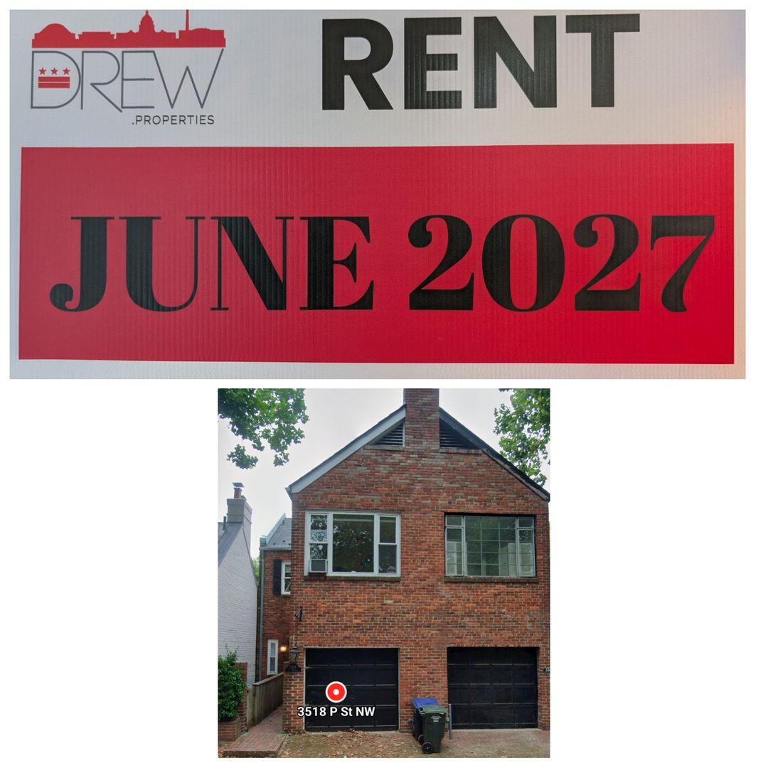 Washington Apartment: 3518 P St NW