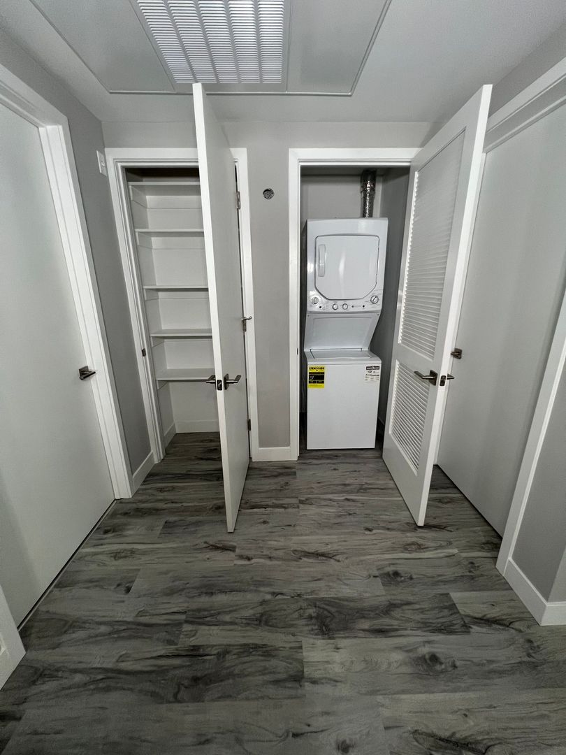 Laundry room at Bunker Heights