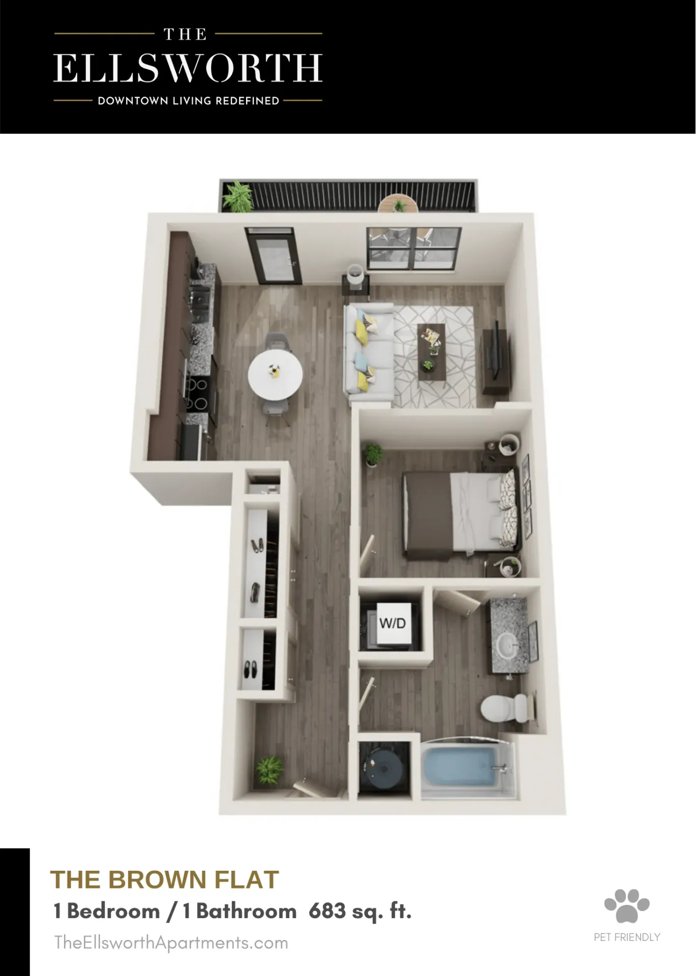 Lafayette Apartment: 475 South Street