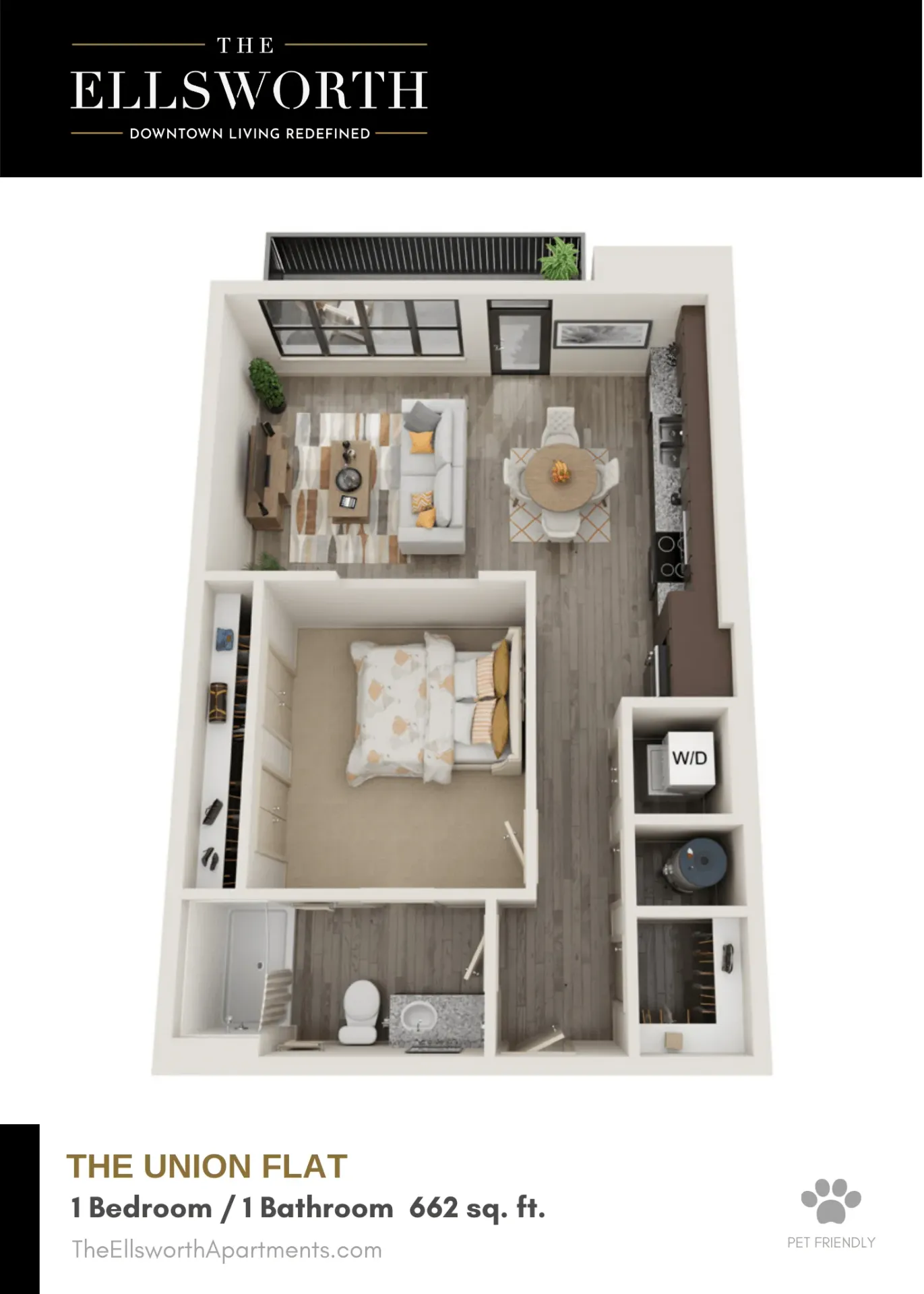 Lafayette Apartment: 475 South Street