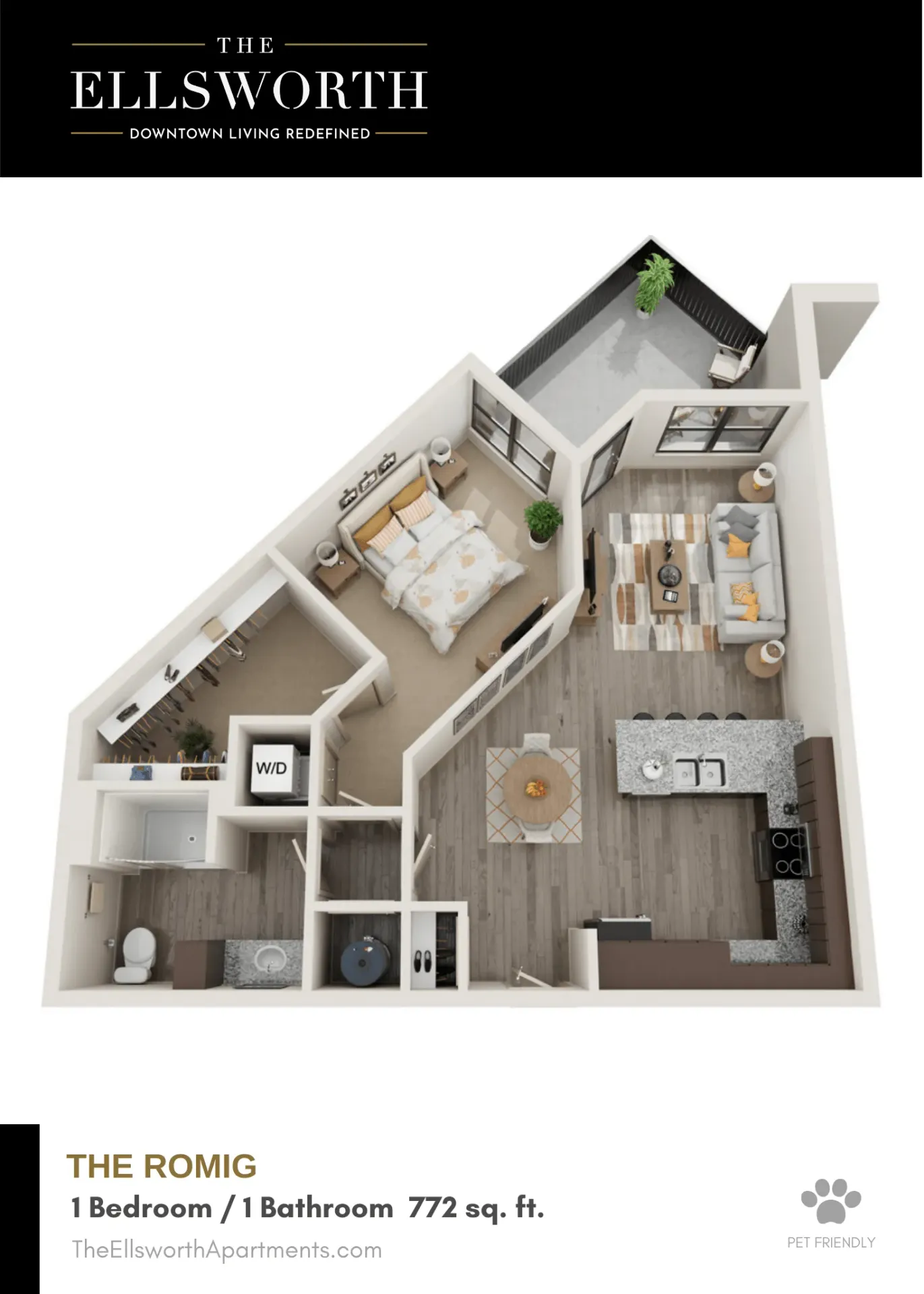 Lafayette Apartment: 475 South Street