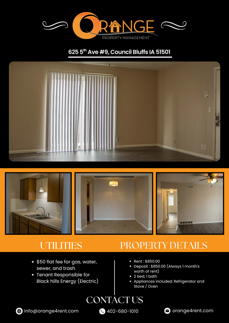 Council Bluffs Apartment: 625 5th Ave