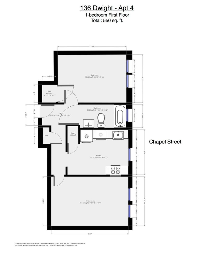 New Haven Apartment: 136 Dwight Street