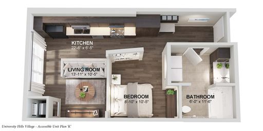 $$$ Summer Studio Special - $50 off on a 12-Month Lease - Luxury Studio/1 Bath Apartment - NON-SMOKING – photo 1