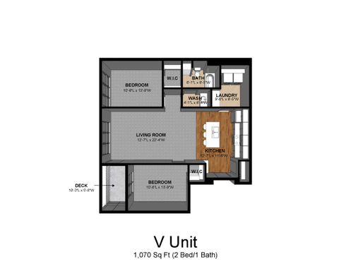 Upscale 2 Bed/1 Bath Apartment - NON-SMOKING – photo 1