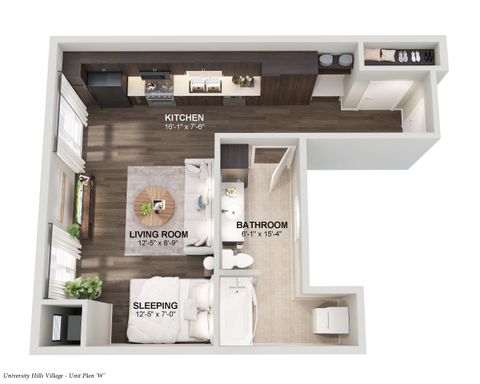 NEW - Luxury Studio/1 Bath Apartment - NON-SMOKING – photo 1