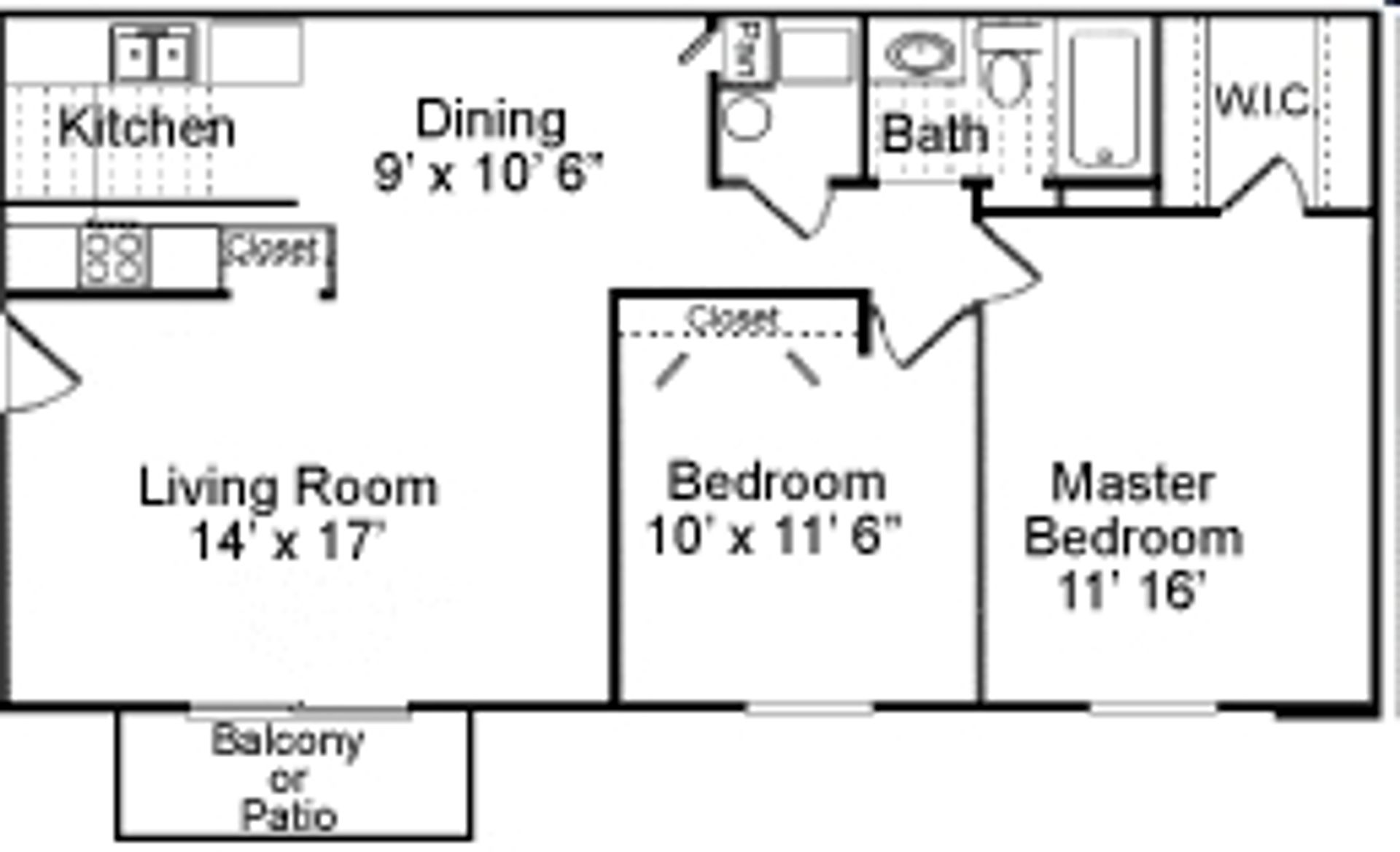 St. Louis Apartment: 12401 Horizon Village Dr