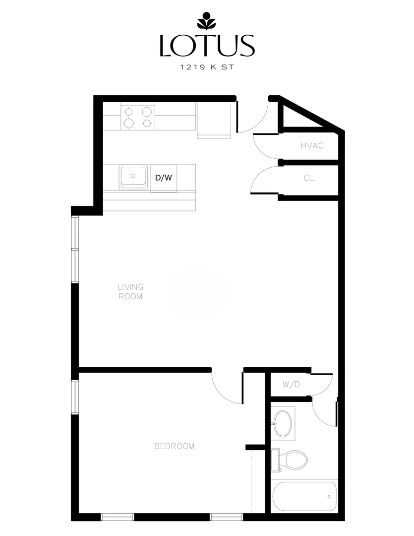 WASHINGTON Apartment: 1219 K ST NE