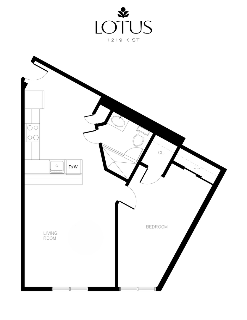 WASHINGTON Apartment: 1219 K ST NE