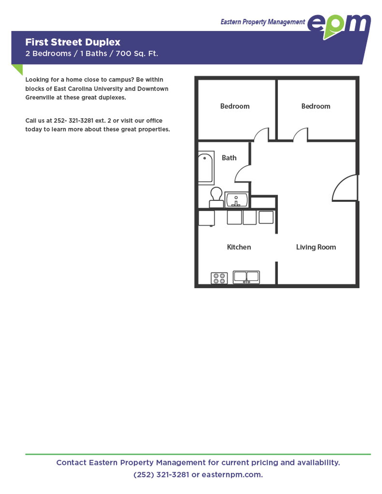 Greenville Apartment: 510 E. 1st Street