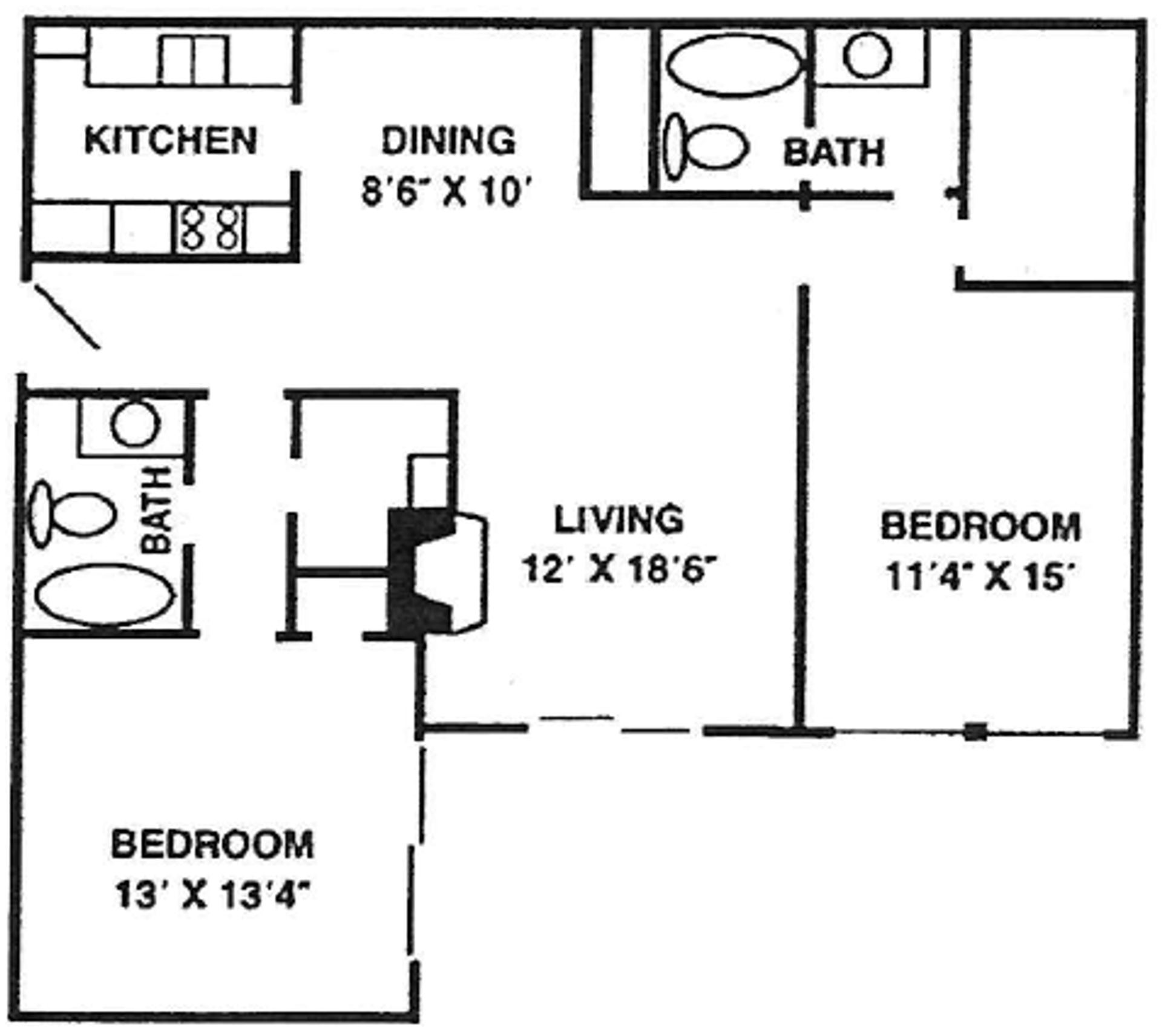 Tulsa Apartment: 5270 S Lewis Ave